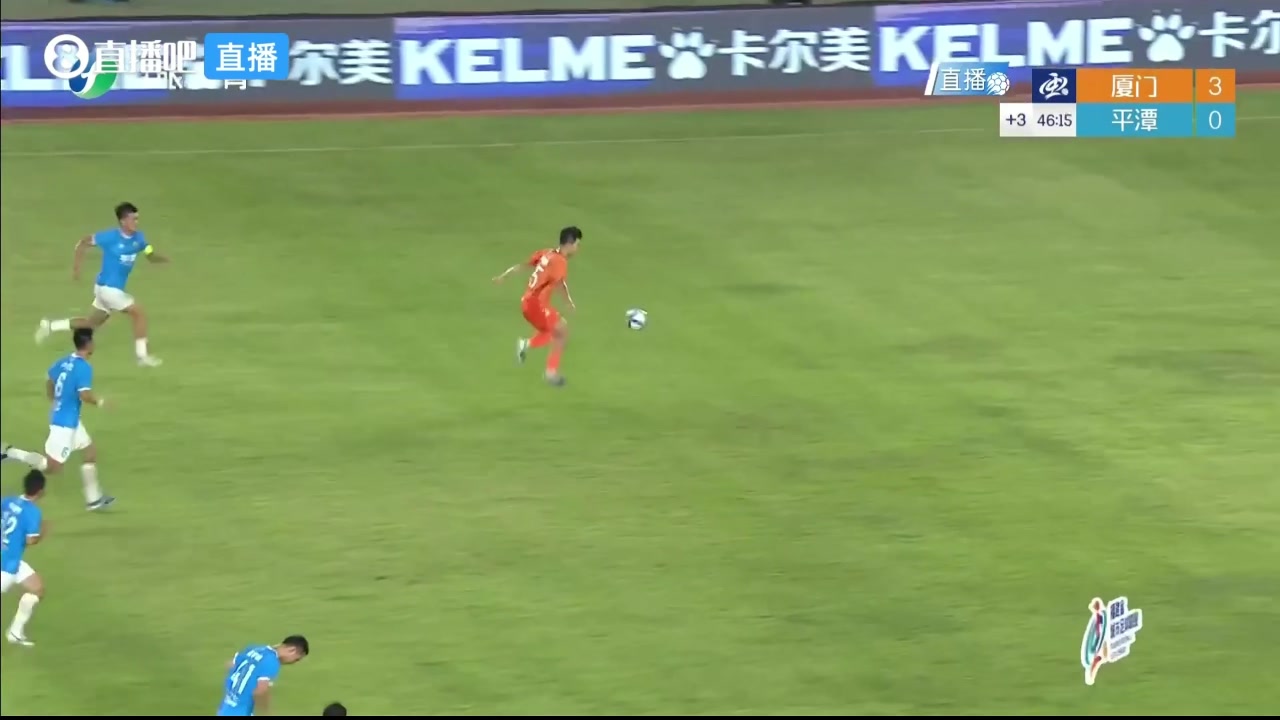 孙景濠单刀破门上演帽子戏法，厦门队4-0领先平潭队