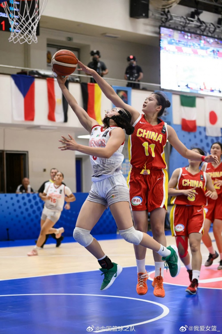李沅珊替补砍24分6助攻 中国U17女篮80-51大胜墨西哥